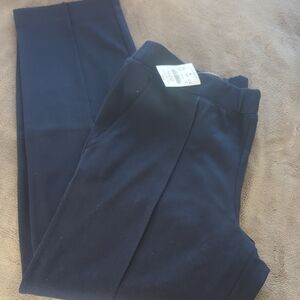 J. Crew Navy Pintuck Sweatpants